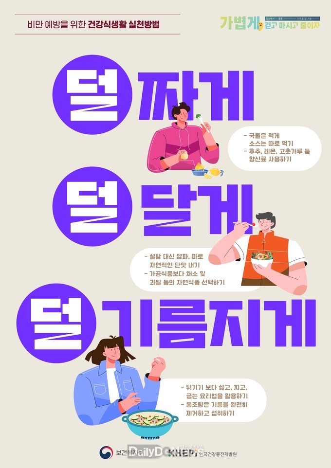 대구 서구보건소. 비만 예방 홍보·캠페인 홍보 포스터. (사진=서구청 제공)