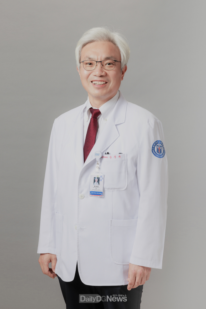 대한외과대사영양학회 신임 회장으로 취임한 계명대학교 동산병원 류승완 교수. (사진=계명대 동산병원 제공)