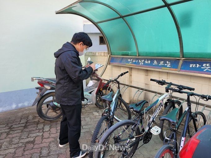 상주시 계림동 무단방치 자전거 실태조사 실시