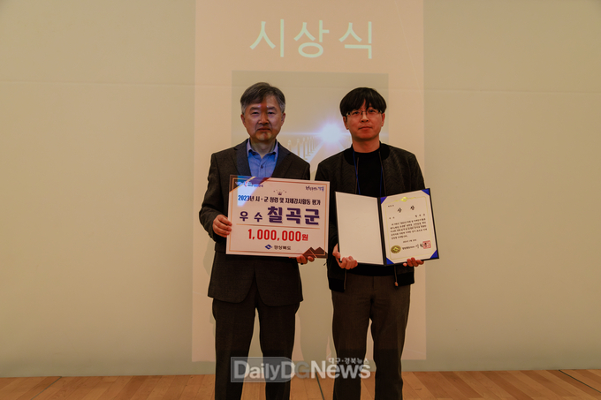 칠곡군, 경상북도 시·군 청렴 및 자체감사활동평가 우수상 수상