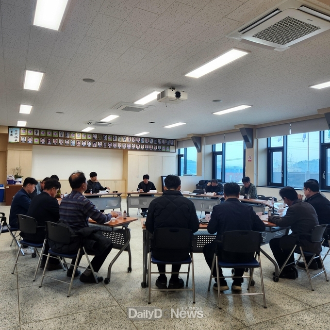 화동면, 1/4분기 환경개선추진위원회 간담회 개최
