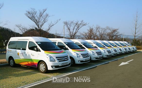 대구공공시설관리공단 나드리콜 차량 모습. (사진=대구공공시설관리공단 제공)