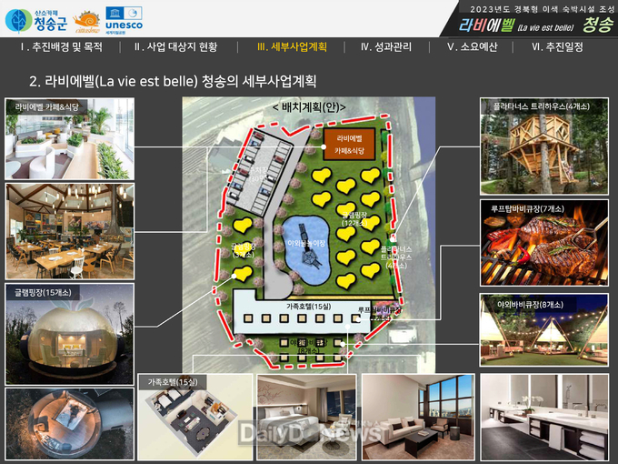 이색숙박시설 공모 선정