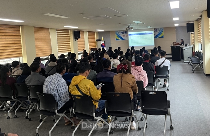 의성군, 외국인 계절근로자 조기적응 프로그램 실시