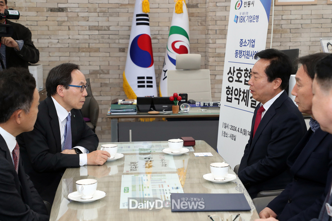 안동시, IBK기업은행과 중소기업 동행지원 사업 업무협약 체결