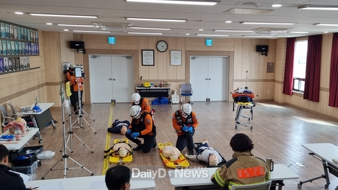 안동소방서, 제37회 경북 소방기술경연대회 종합우승