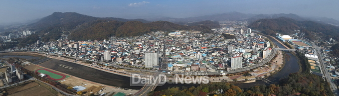 예천시가지 전경