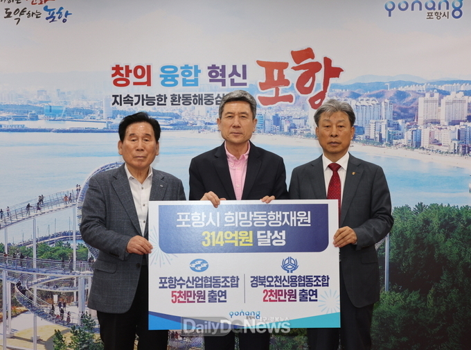 포항시, 소상공인 희망 동행 특례보증재원 314억 원 달성 ‘쾌거’