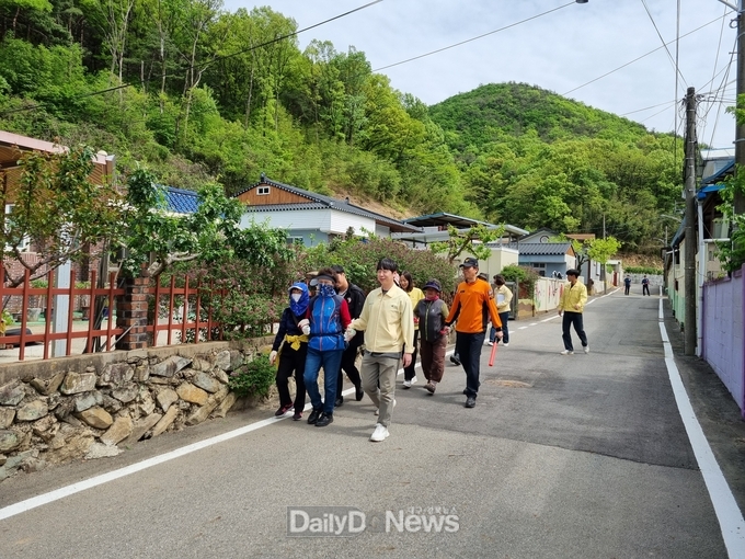 칠곡군, 산사태 피해 최소화 주민대피훈련 실시