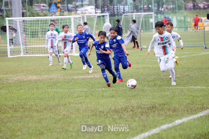 지난해 5월 개최된 2023 화랑대기 U-10 축구 페스티벌 대회 현장