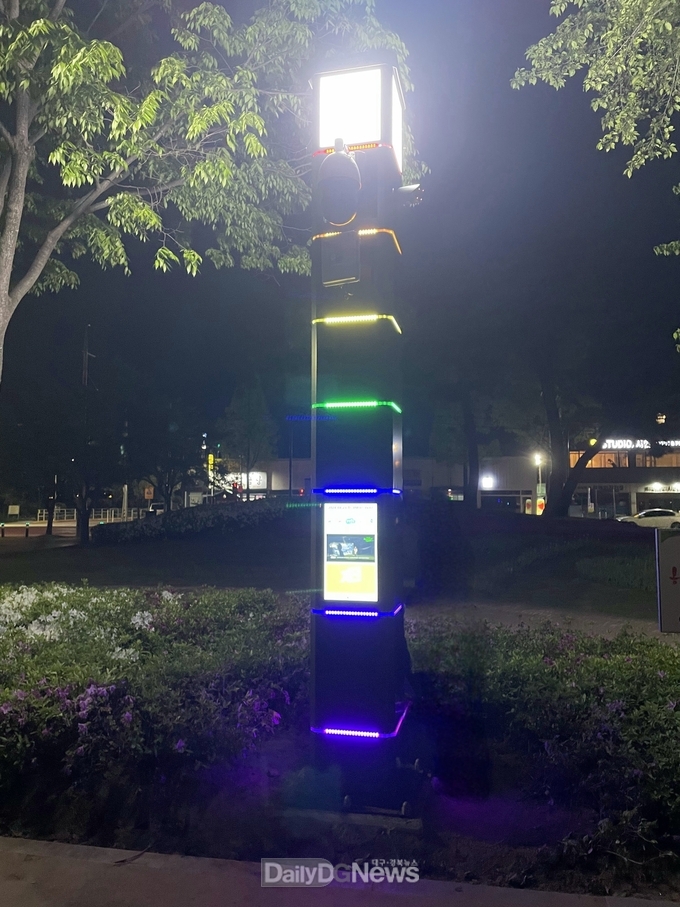 상주시, 시민문화공원 내 스마트폴(Smart Pole) 설치