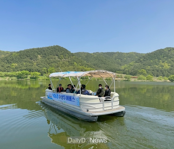 상주시, 낙동강 수상투어버스 운행 시작