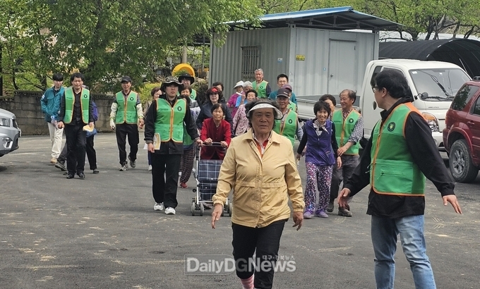상주시, 산사태 재난대비 주민대피 훈련 실시
