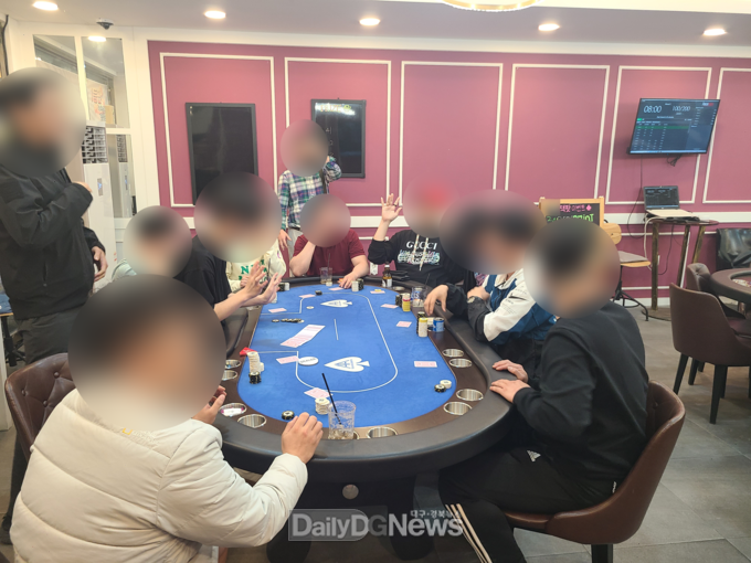 경북경찰청, 조직폭력배 운영 15억여원대 불법 홀덤펍 단속
