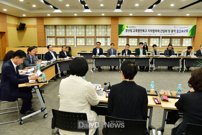 경산시, 지역협력체 간담회 및 용역 중간보고회 개최