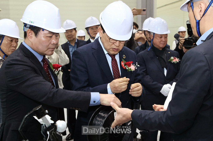 경주 구어2산업단지 내 탄소소재부품 리사이클링 센터 준공식 개최