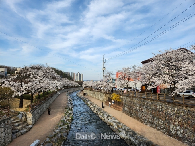 구미시, 휴식형 여가 문화로 지역경제 이끈다( 금오천)