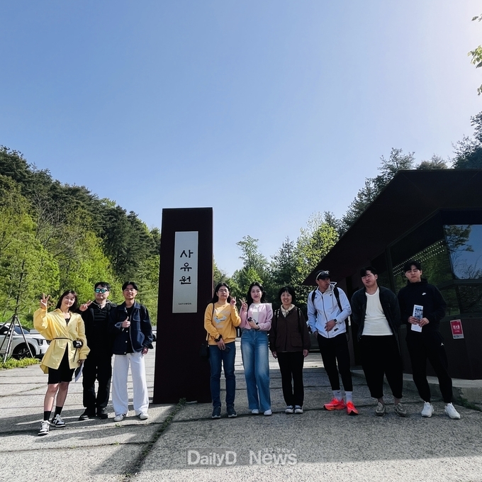 대구공업대학교 스마트건축과. 2024 국내건축답사 실시 모습. (사진=대구공업대 제공)