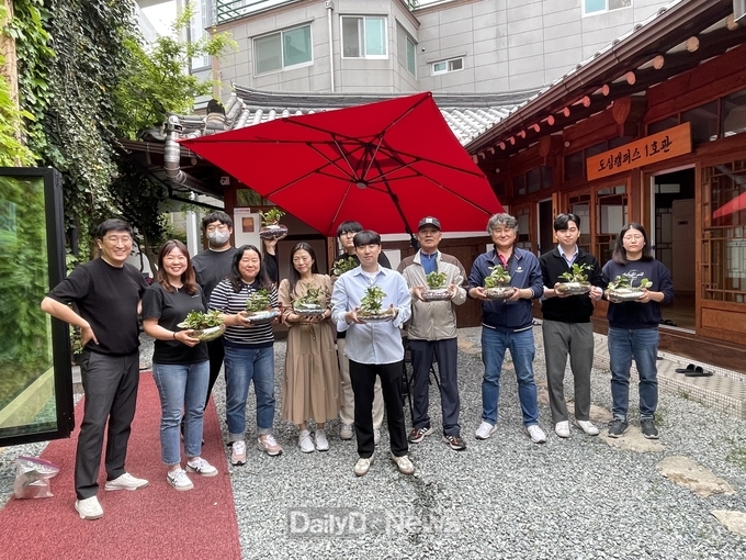 대구공업대학교. 스마트건축과와 토목조경과, 그린리모델링 건축인재양성 과정 모습. (사진=대구공업대 제공)