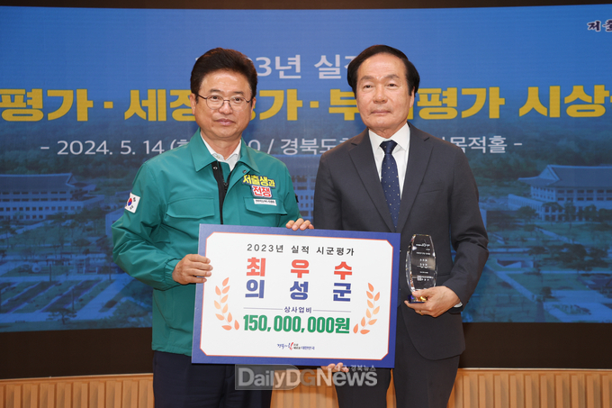 의성군, 경북도 시군평가‘최우수’수상