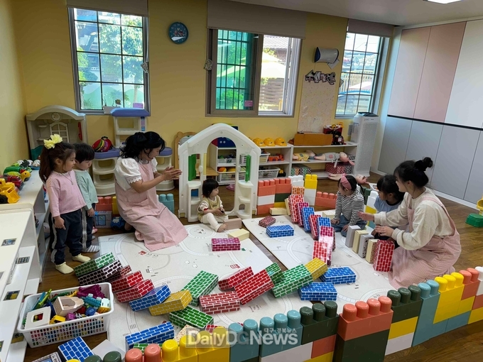 휴일어린이집 운영 모습