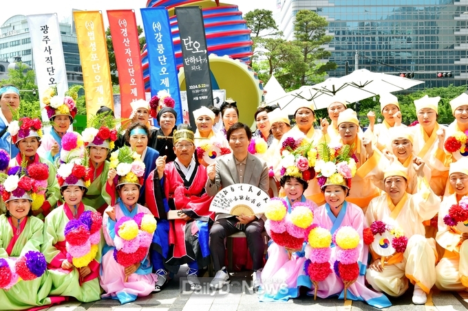 경산시, 서울 청계광장에서 경산자인단오제 홍보