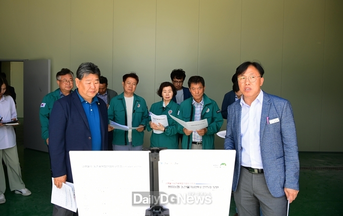 고령군의회, 주요사업장 현장 방문