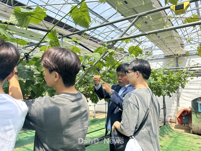 상주시농업기술센터, 한국미래농업고등학교와 예비 청년농업인 현장실습 실시