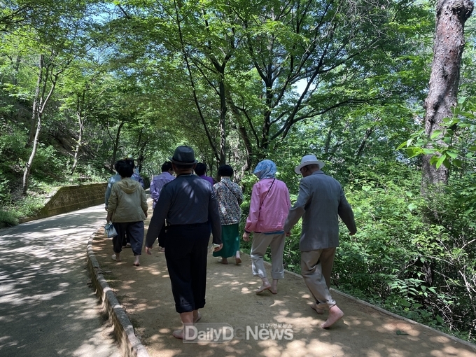 상주시보건소, 치매친화 산림치유 프로그램 운영