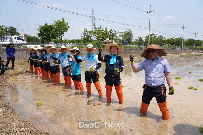 영천시농민회, 황금빛 풍요를 기원하며
