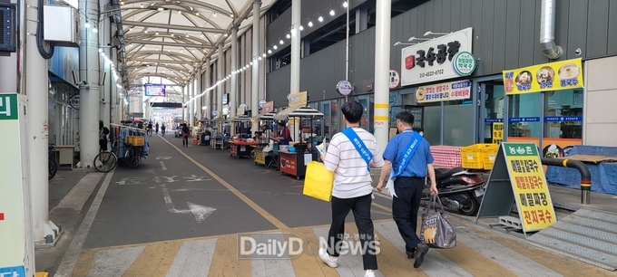 안전한 먹거리 제공을 위한‘별찌야시장’ 지도점검 강화