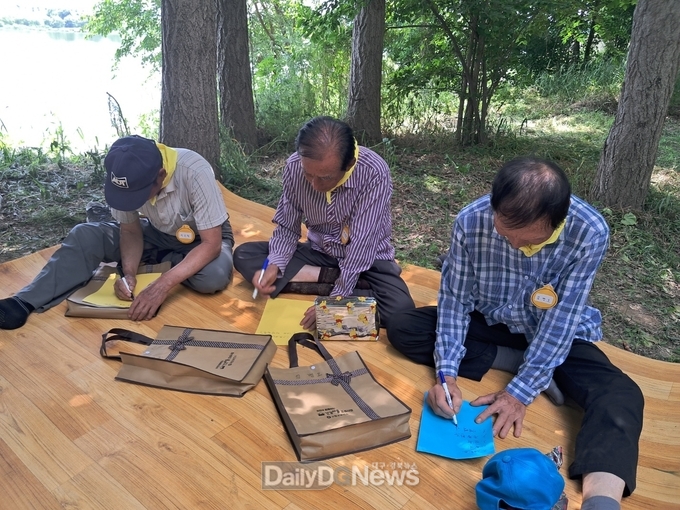 고령군 다산면 건강마을조성사업, ‘봄빛 기행문 마음학교’ 봄소풍