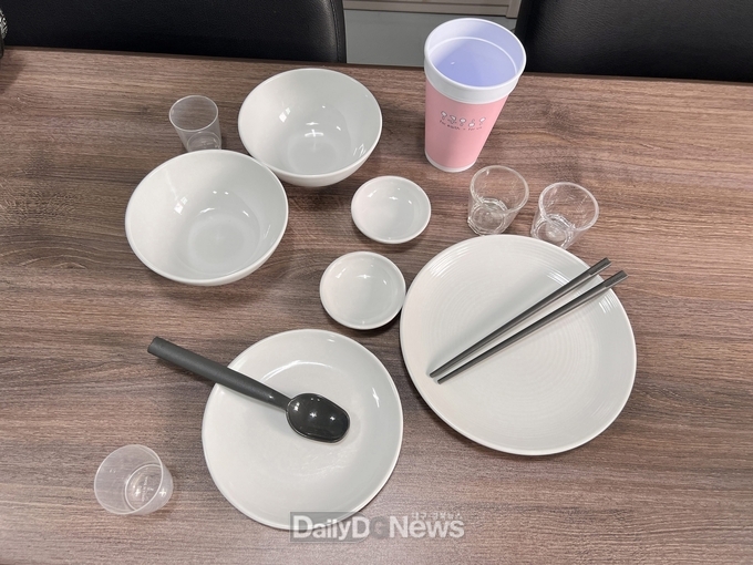 구미시 장례식장, 1회용품 줄이기 위한 다회용기 사용 시범 