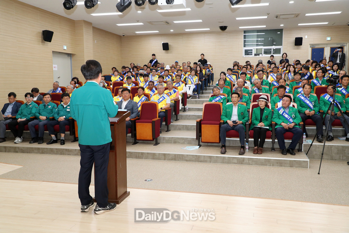 안동시, 자연재난 대비 ‘마을순찰대’ 발대식 개최