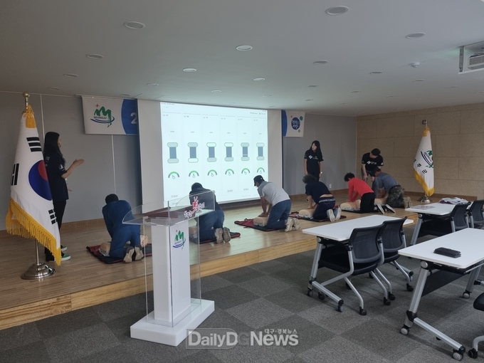 물놀이 안전지킴이 역량강화교육 실시
