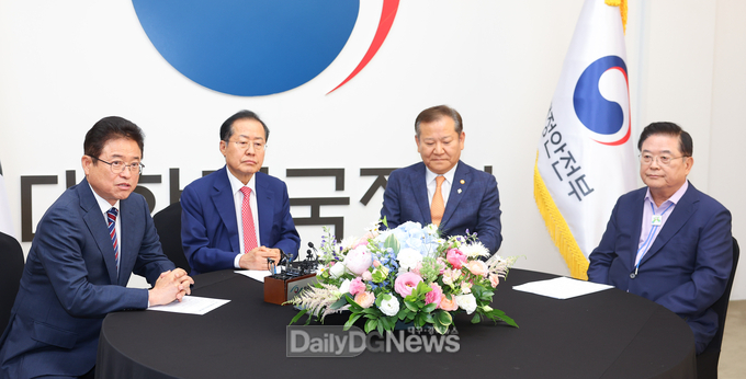 행안부장관‧지방시대위원장‧대구시장‧경북도지사, 대구·경북 통합 필요성 및 통합의 기본 방향과 추진 일정에 대해 논의