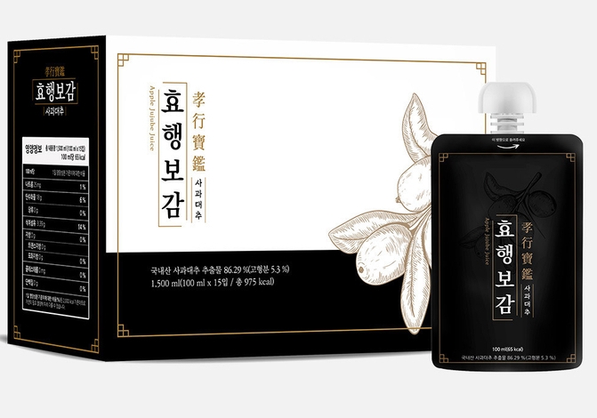 “전국생산량 1위 대표임산물 대추로 어르신 먹거리 출시!”