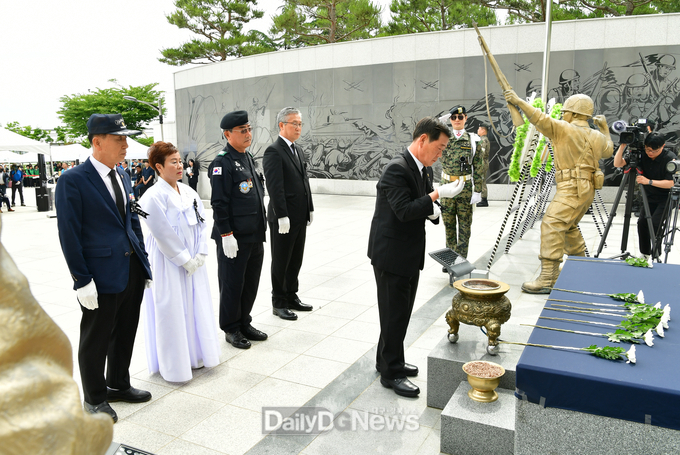 경산시, 제69회 현충일 추념식 거행