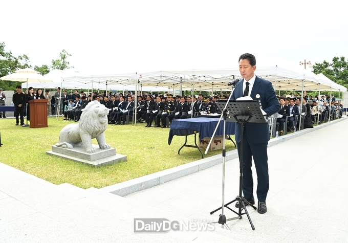 구미시, 제69회 현충일 추념식 개최
