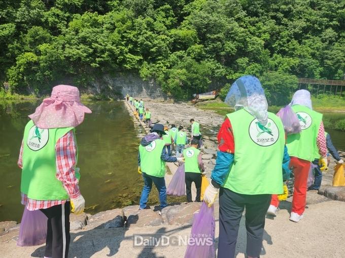 의성군, 남대천 살리기 하천 수질 정화 활동