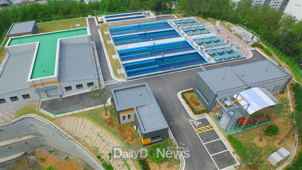  안동시 수돗물 ‘상생수’ 생산량 증설 (1)-용상1정수장 전경