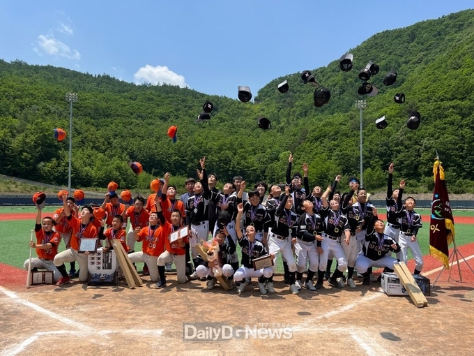경산시 리틀야구단, 제4회 태백시장기 전국리틀야구대회 '준우승'