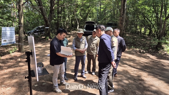 경북도, 솔잎혹파리_천적(솔잎혹파리먹좀벌)_방사