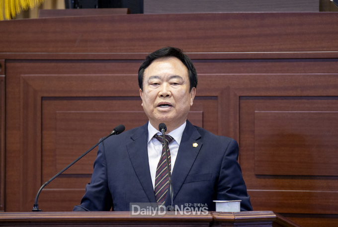 경상북도의회 건설소방위원회 소속 허 복 의원(구미3, 국민의힘)