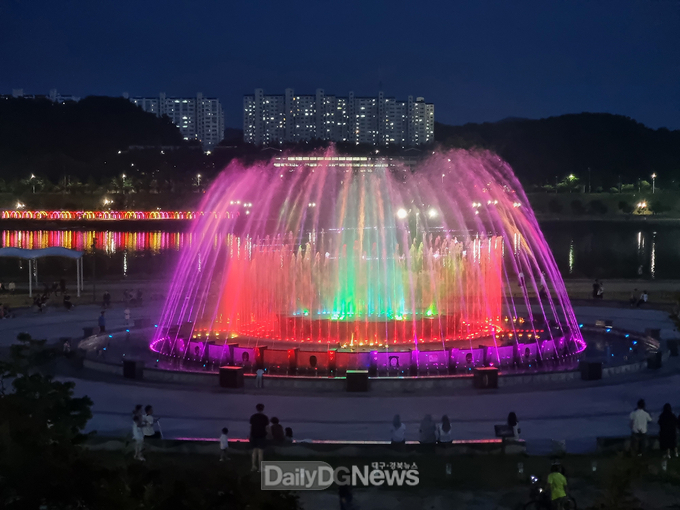 안동시, 낙동강 음악분수에서 무용공연 개최