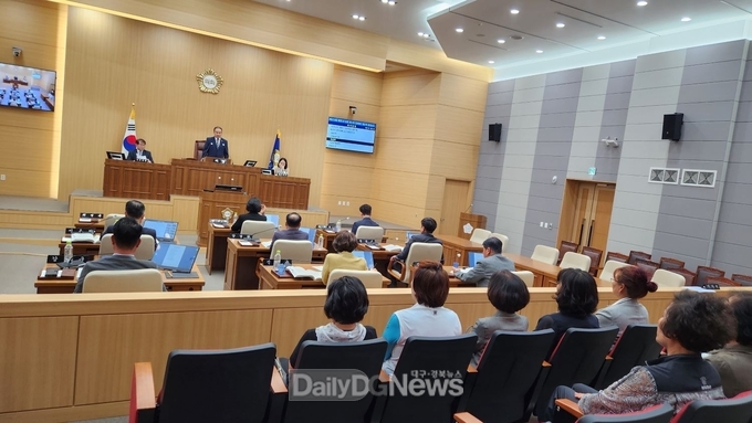 예천군여성단체협의회, 예천군의회 제1차 정례회 방청