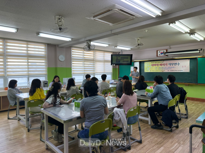 대구시교육청. 메이커 문화 확산을 위한 테마형 메이커 직무연수 실시 모습. (사진=대구시교육청 제공)