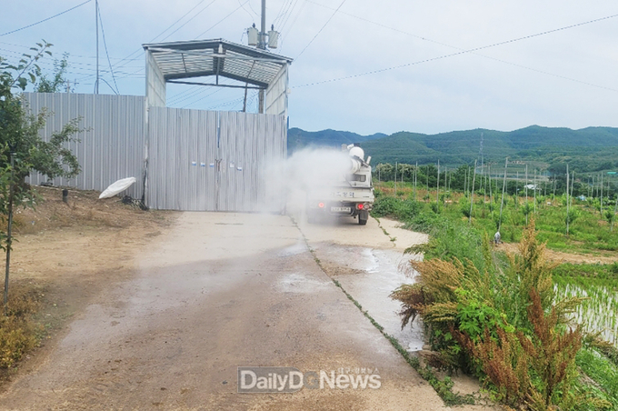 청송군, 아프리카돼지열병(ASF) 확산방지 철통방역 총력전