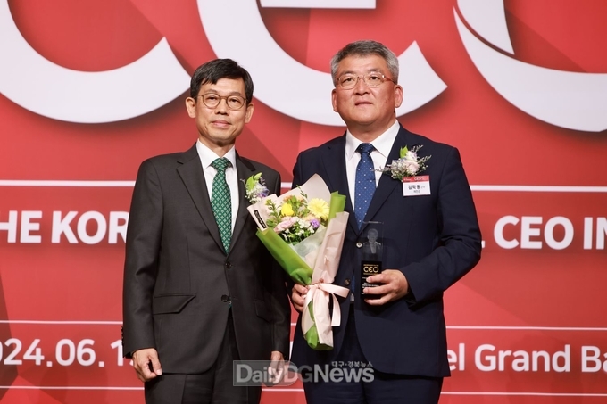 김학동 예천군수,‘한국의 영향력 있는 CEO’선정