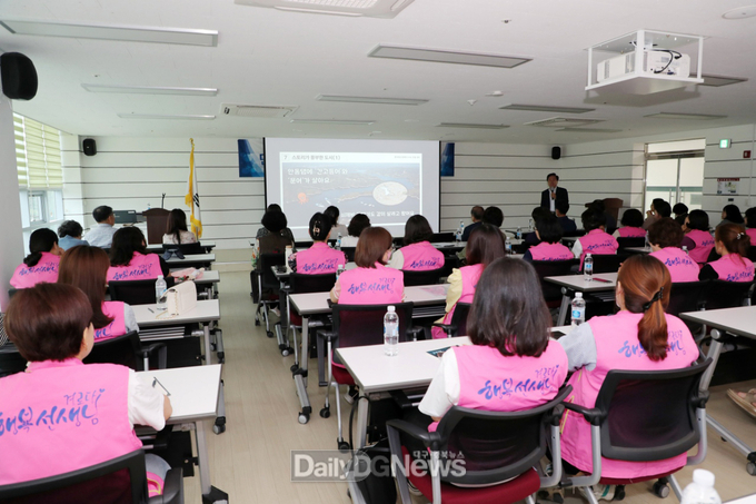 안동시, 노인종합복지관에서 민선8기 공감과 소통의 장 열어